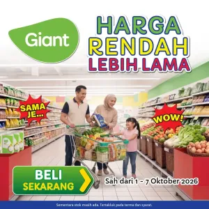 Harga Rendah Lebih Lama Promotion & Catalogue | Giant flyer cover