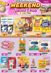 Weekend Special Deals Promotion & Catalogue | AEON flyer cover
