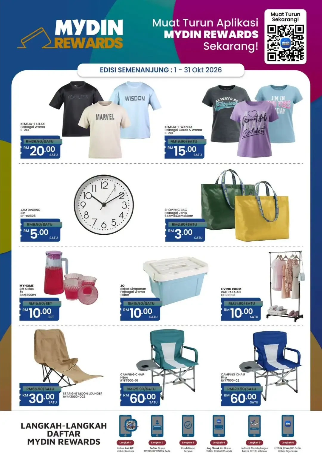 Mydin Rewards Promotion & Catalogue | Mydin page 1