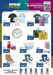 Mydin Rewards Promotion & Catalogue | Mydin flyer cover
