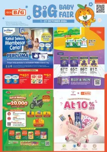 AEON BiG Baby Fair Promotion & Catalogue flyer cover