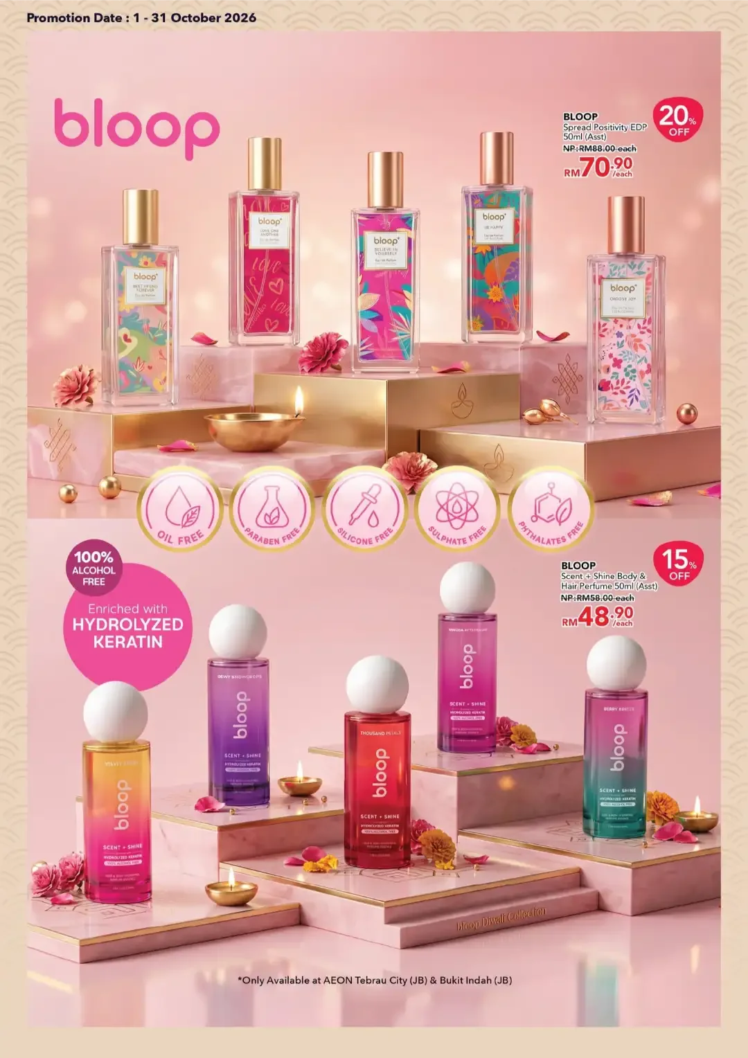 Bring On the Birthday Glow Promotion & Catalogue | AEON page 17