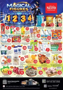 Magical Figures Deals | Nesto Hypermarket Sharjah flyer cover