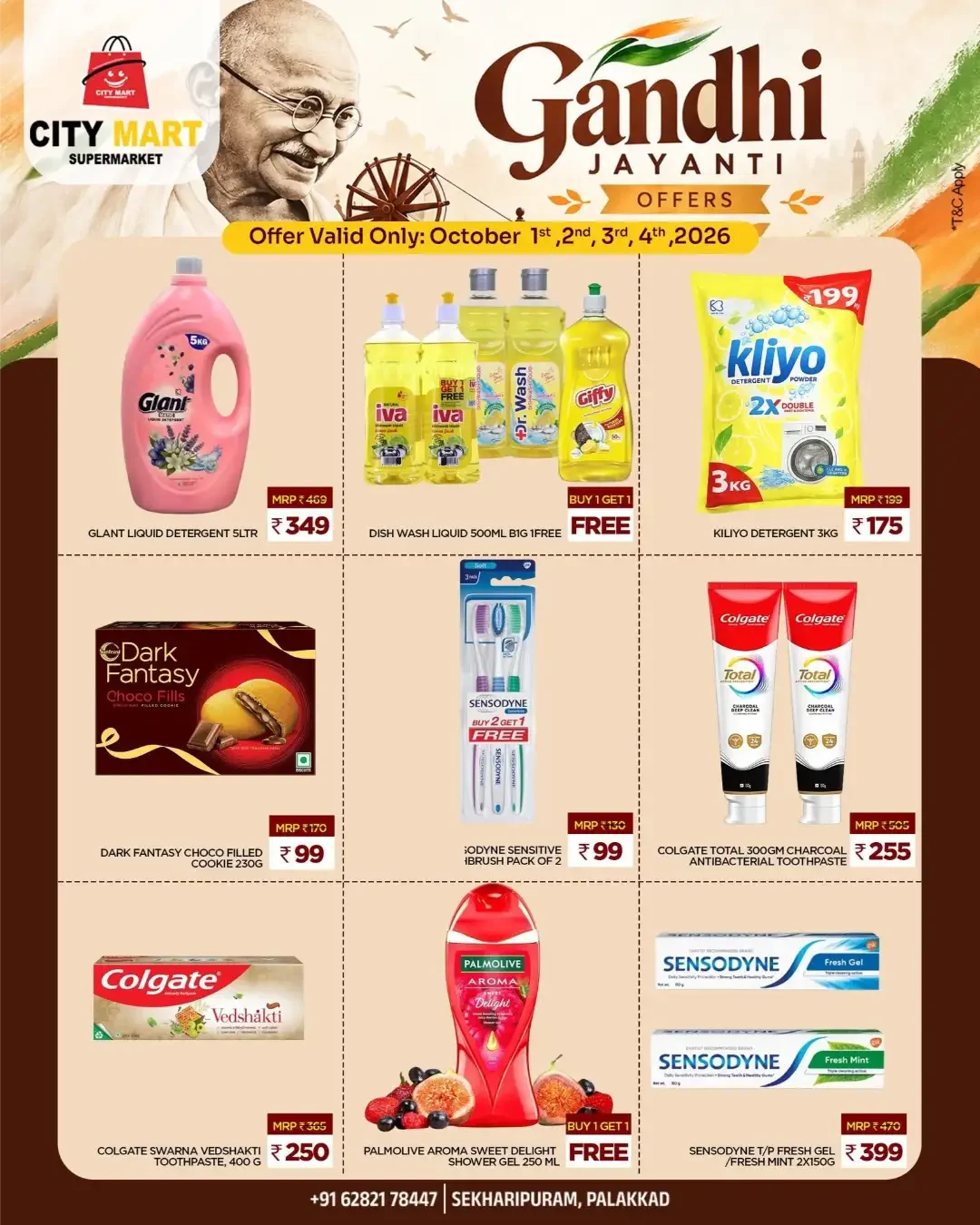 Gandhi Jayanti Offers | City Mart Palakkad page 2