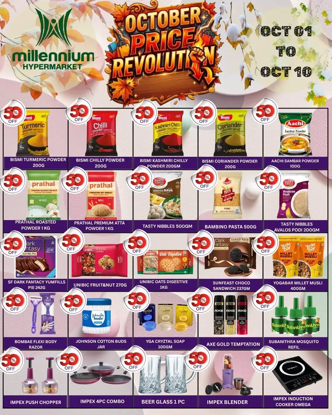 October Price Revolution | Millennium Hypermarket page 1