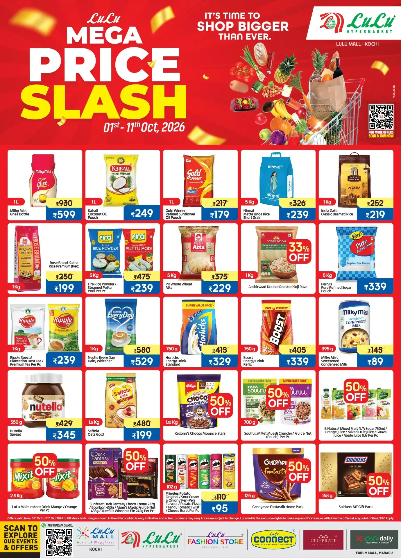 Mega Price Slash | LuLu Hypermarket Kochi page 1