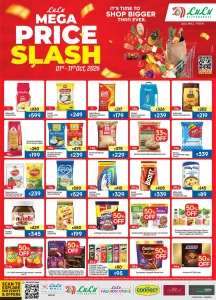 Mega Price Slash | LuLu Hypermarket Kochi flyer cover
