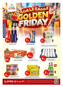Golden Friday Deals | Al Madina Hypermarket Riyadh flyer cover