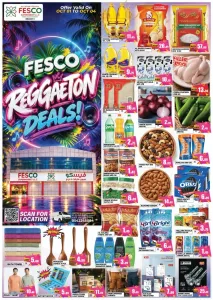 Reggaeton Deals! | Fesco Supermarket flyer cover