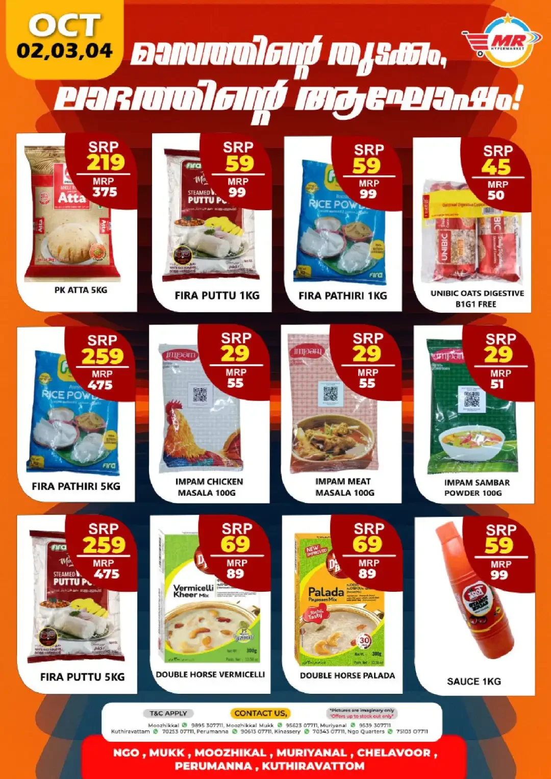 MR Hypermarket October Offers & Deals page 1