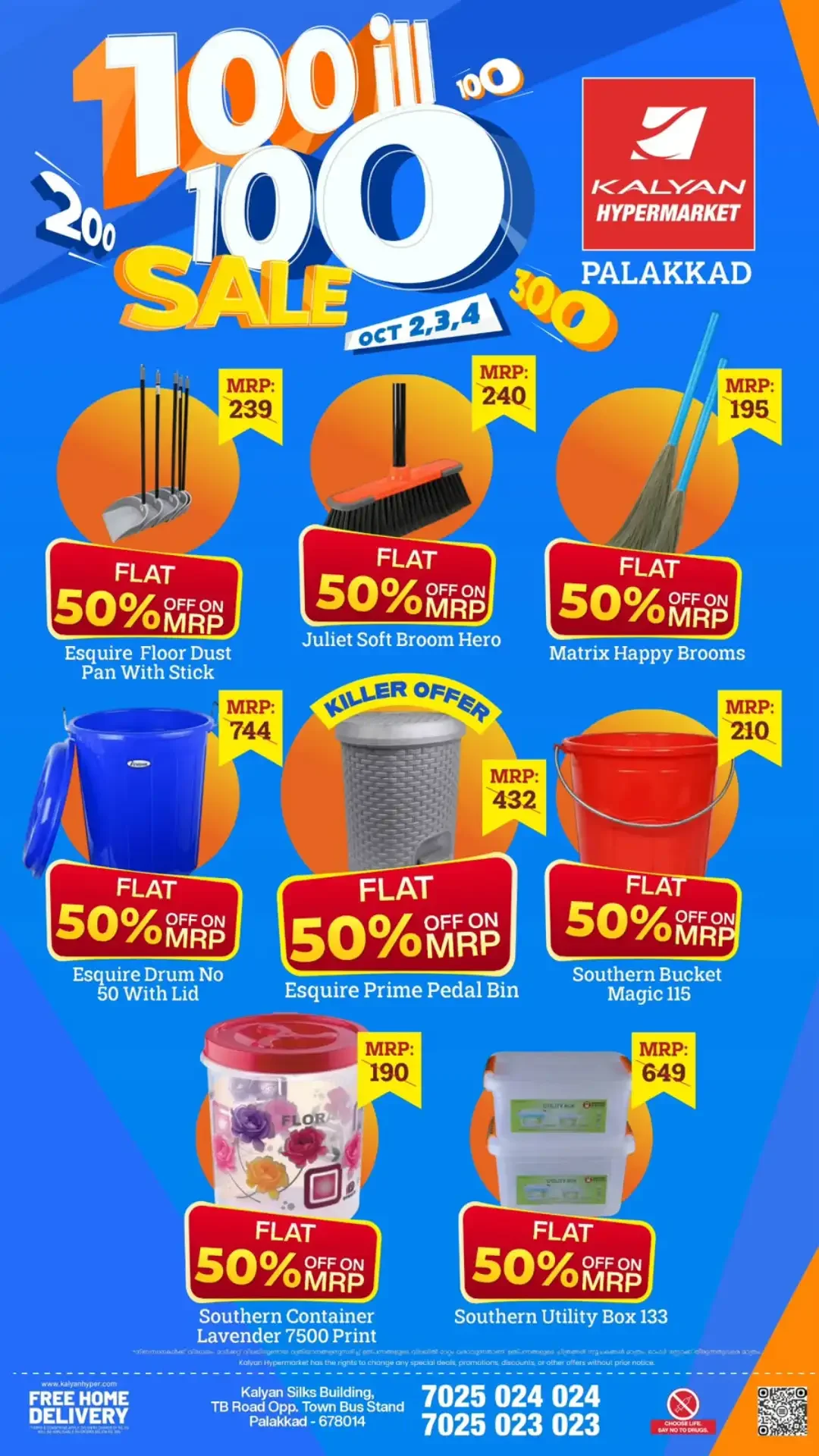 100 ill 100 Sale | Kalyan Hypermarket Palakkad Offers page 9