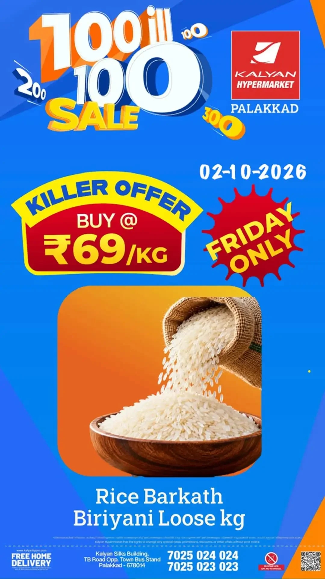 100 ill 100 Sale | Kalyan Hypermarket Palakkad Offers page 16