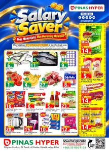 Salary Saver Deals | Pinas Hyper Riyadh Offers flyer cover