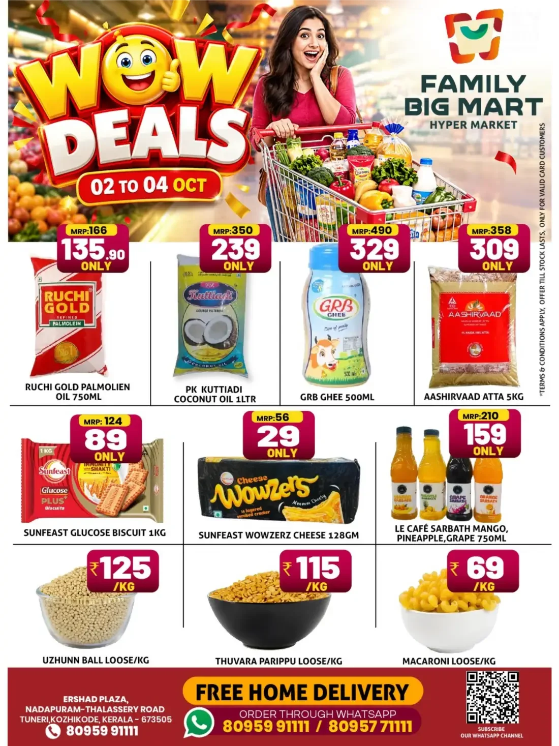 Wow Deals | Family Big Mart Kozhikode page 1