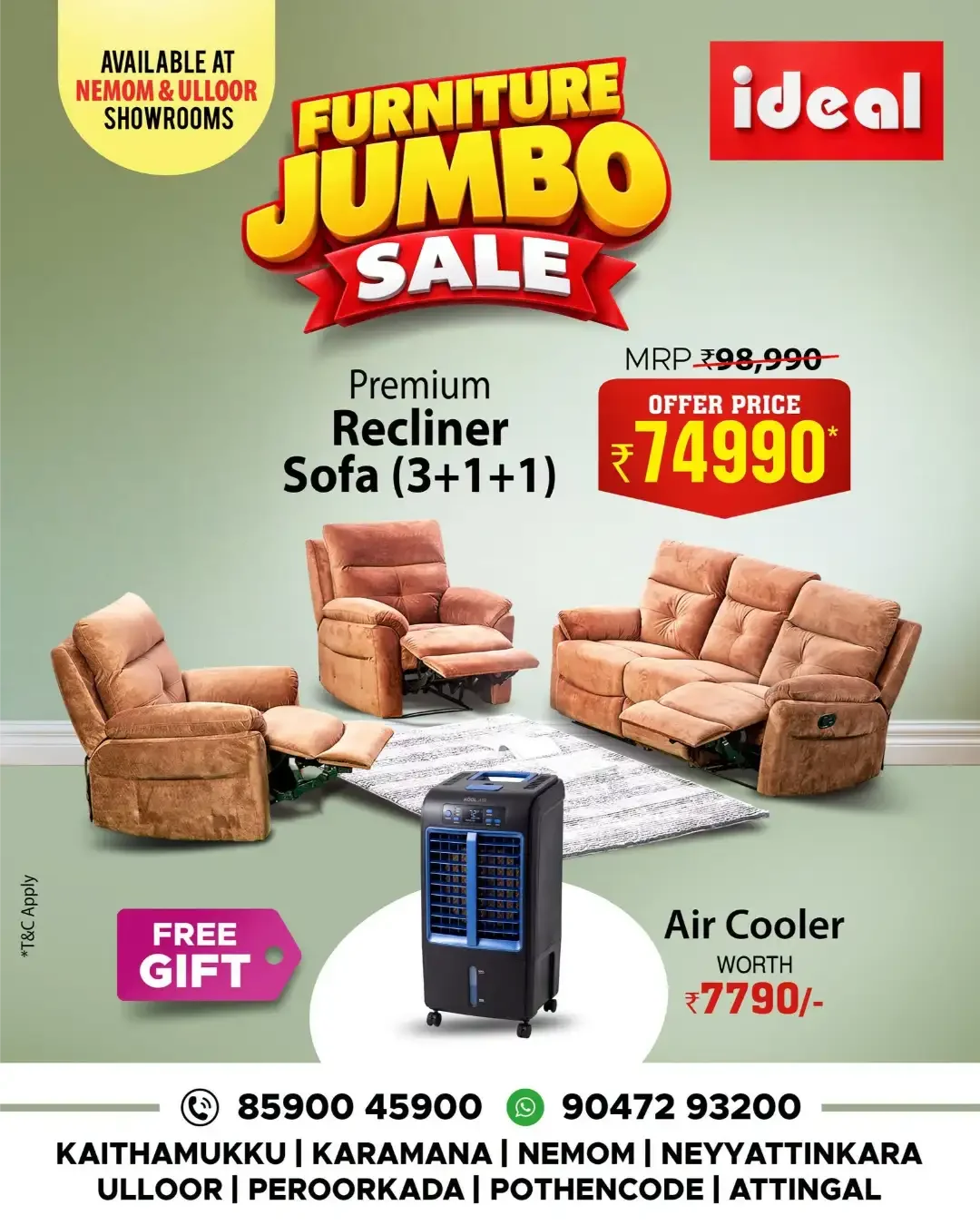 Furniture Jumbo Sale | Ideal Thiruvananthapuram page 1