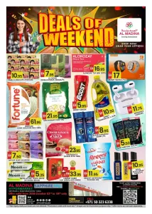 Deals of Weekend | Al Madina Sapphire Mall Offers flyer cover