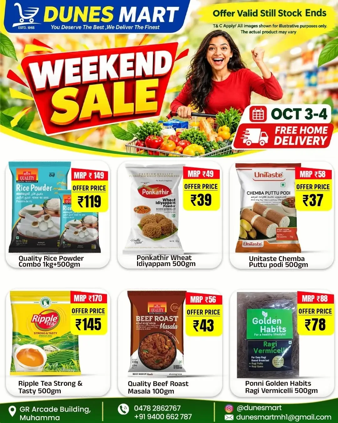 Weekend Sale Deals | Dunes Mart Muhamma page 1