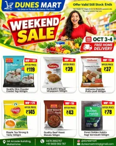 Weekend Sale Deals | Dunes Mart Muhamma flyer cover