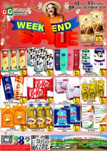 Weekend Sale Deals | Green Gift Department Store flyer cover