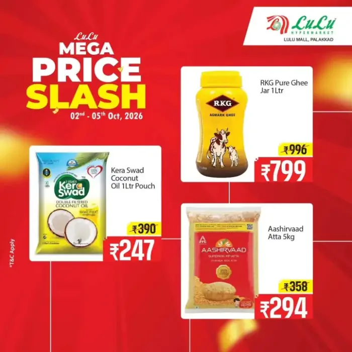 Mega Price Slash | Lulu Hypermarket Palakkad page 1