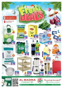 Fresh Deals at Al Madina Hypermarket Al Jaber flyer cover