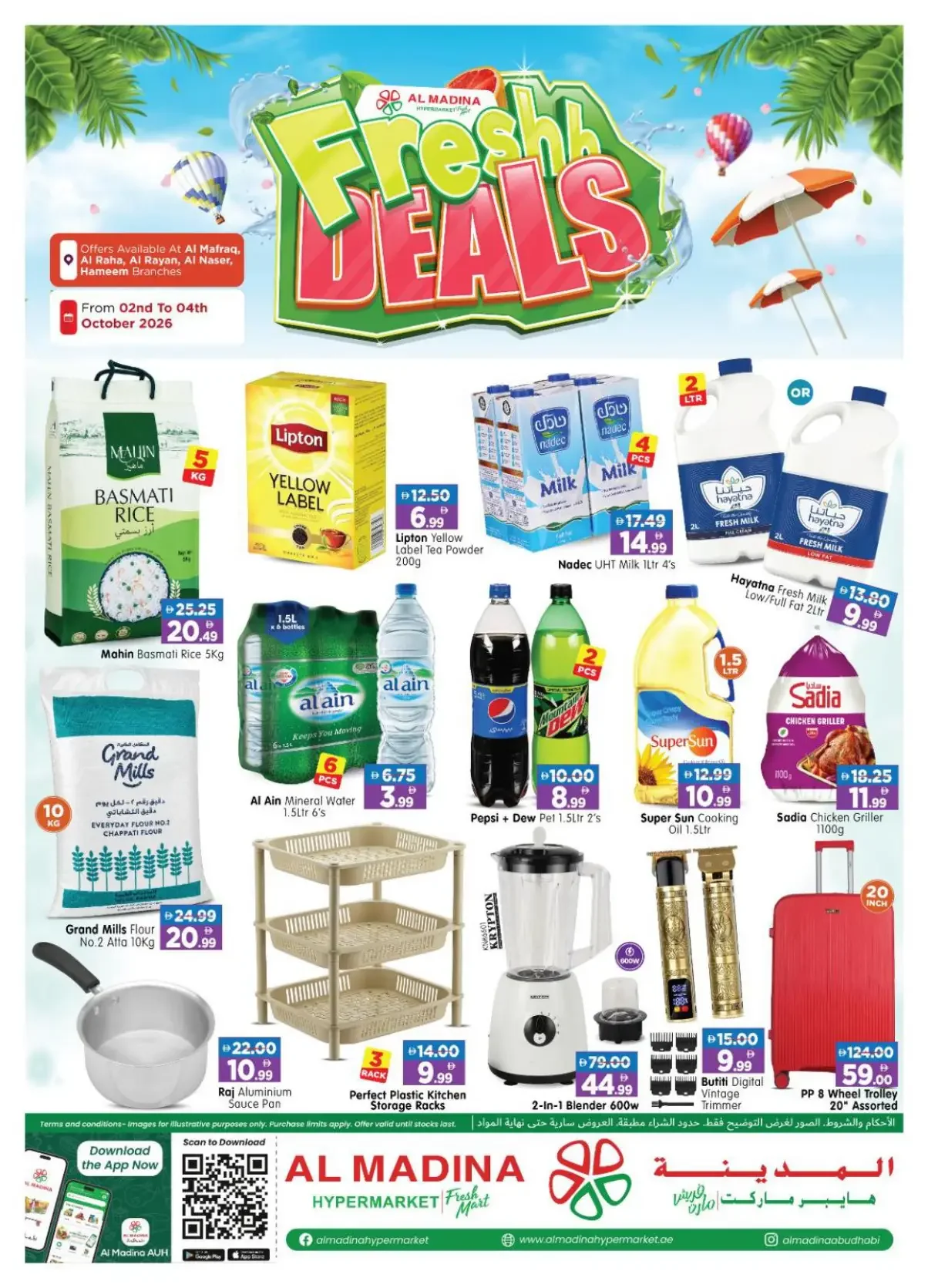 Freshh Deals at Al Madina Hypermarket Abu Dhabi page 1