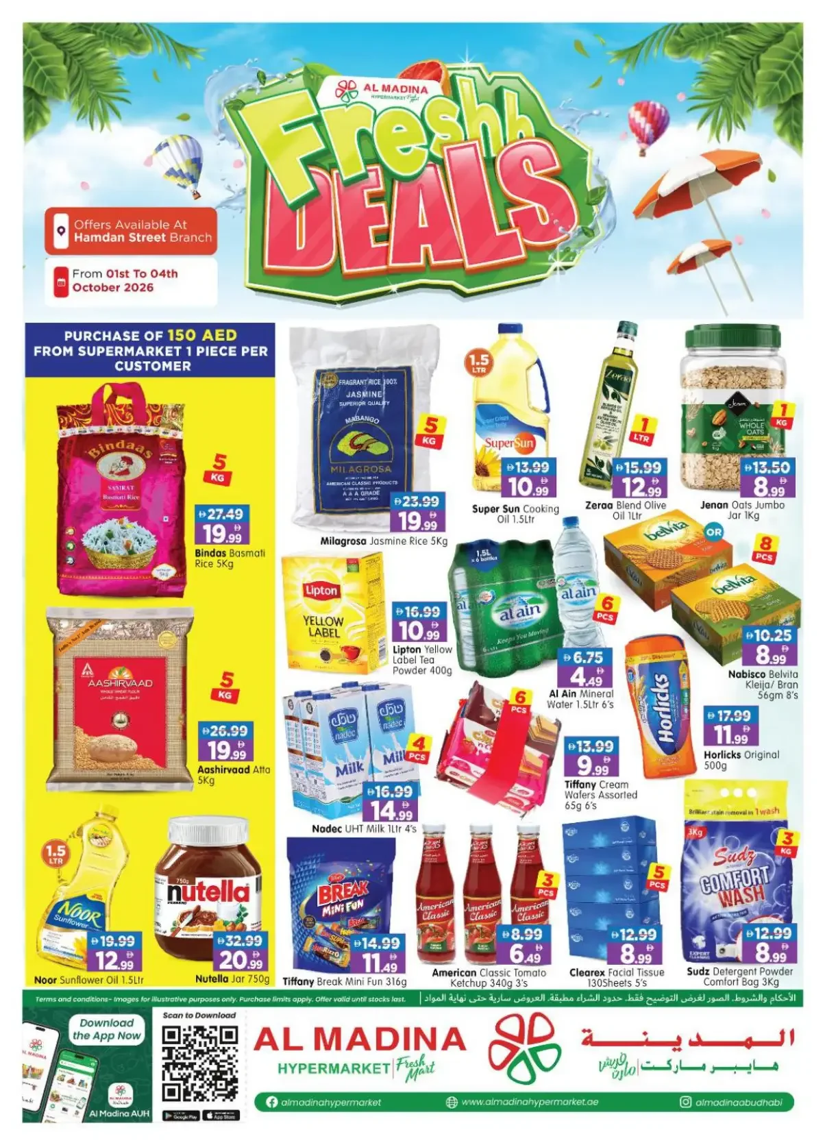 Freshh Deals at Al Madina Hamdan Street page 1