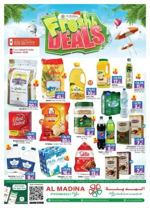 Freshh Deals at Al Madina Abu Dhabi flyer cover