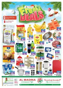 Freshh Deals at Al Madina Shabiya flyer cover