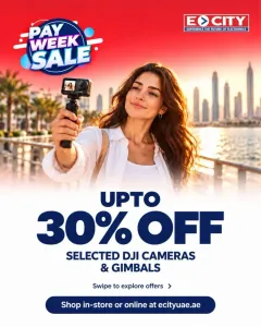 Pay Week Sale | ECity UAE flyer cover