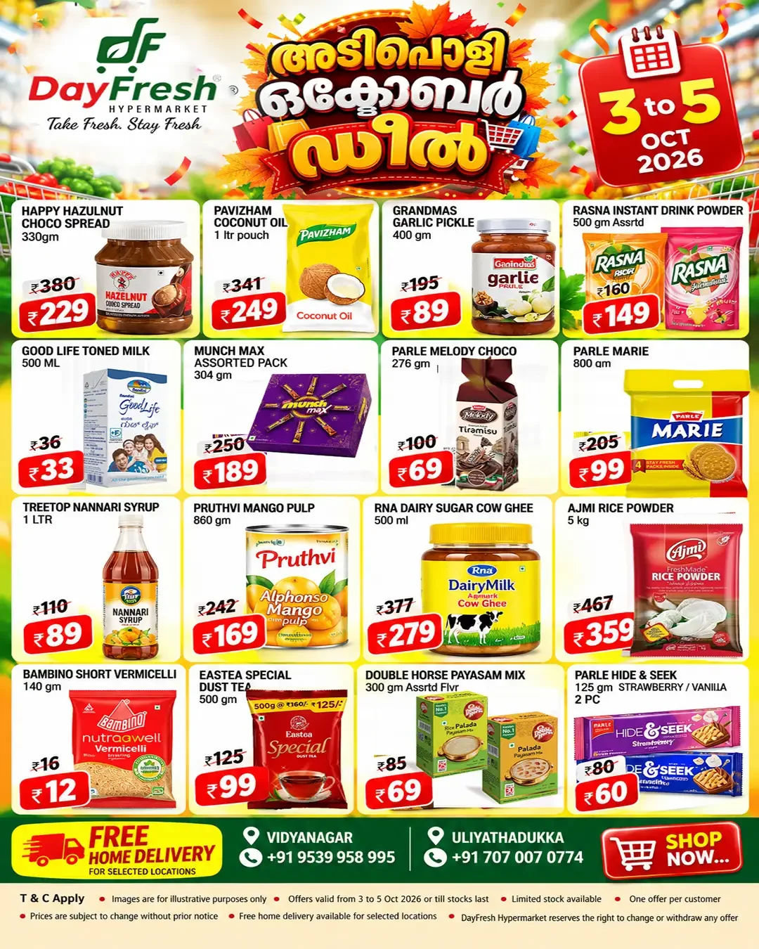 October Deal Offers | DayFresh Hypermarket Vidiyanagar page 3