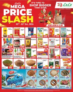 Mega Price Slash | LuLu Hypermarket Palakkad flyer cover
