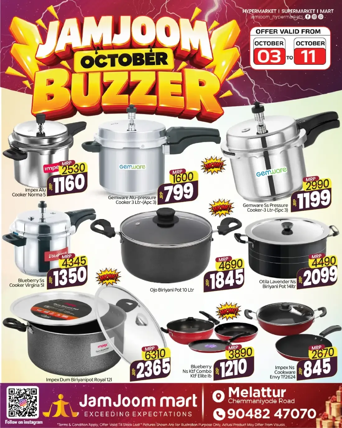 October Buzzer | JamJoom Mart Melattur Offers page 5