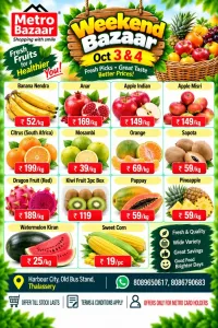 Weekend offer flyer cover
