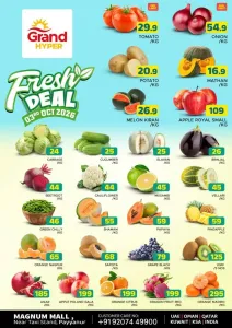 Fresh deals flyer cover