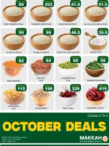 October Deals | Makkah Hypermarket flyer cover