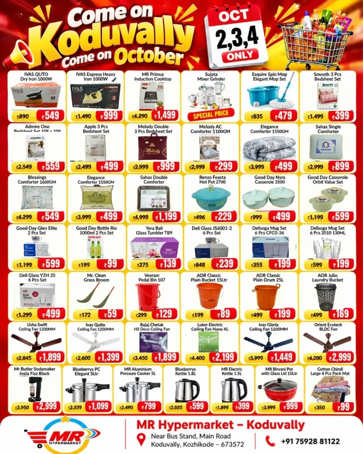Come on Koduvally Offers | MR Hypermarket page 1