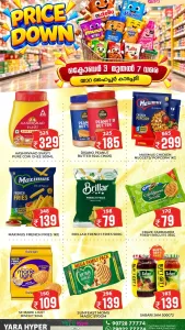 Price Down Sale | Yara Hyper Kadappadi Offers flyer cover