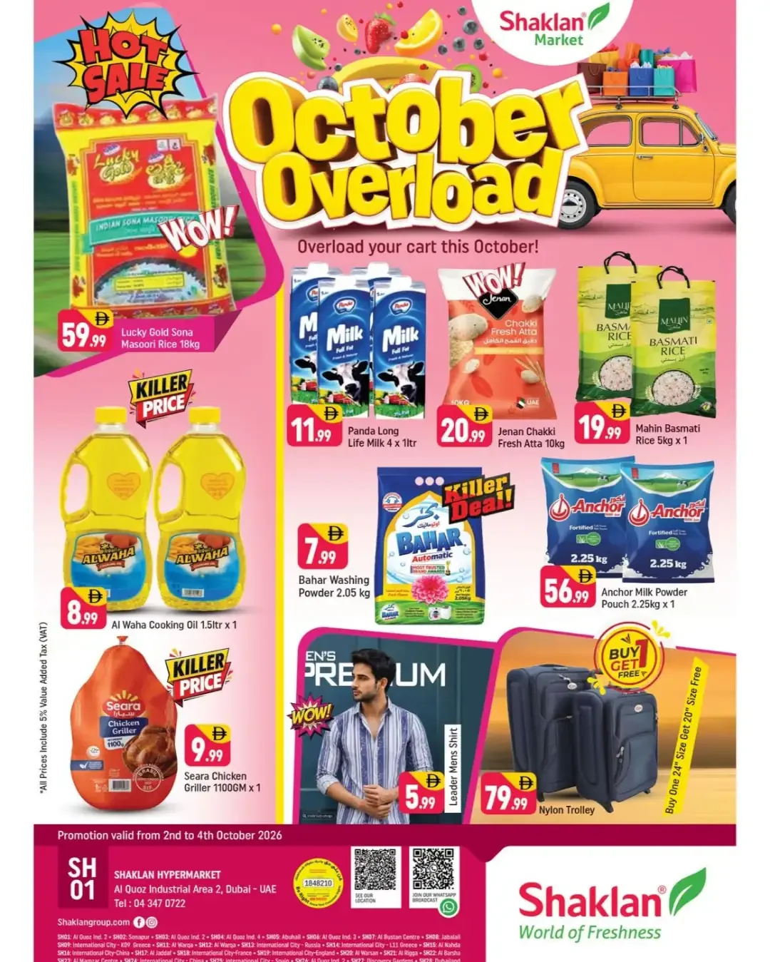 October Overload Offers | Shaklan Hypermarket Dubai page 1