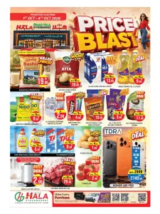 Price Blast Offers | Grand Hala Hypermarket Abu Dhabi flyer cover