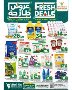 Fresh Deals | Mark & Save Al Khobar Offers flyer cover