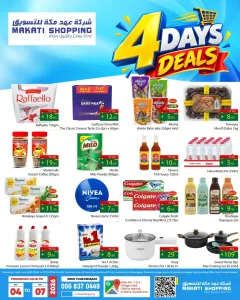 4 Days Deals | Makati Shopping Riyadh flyer cover