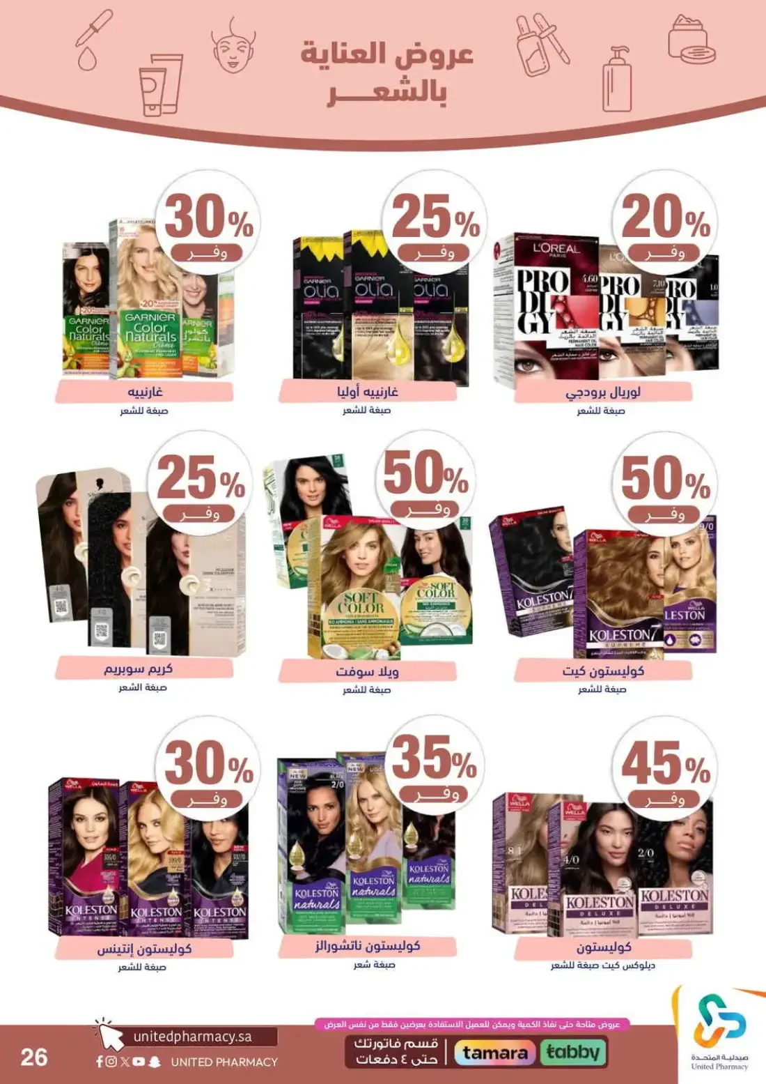 Pink October Offers | United Pharmacy page 28