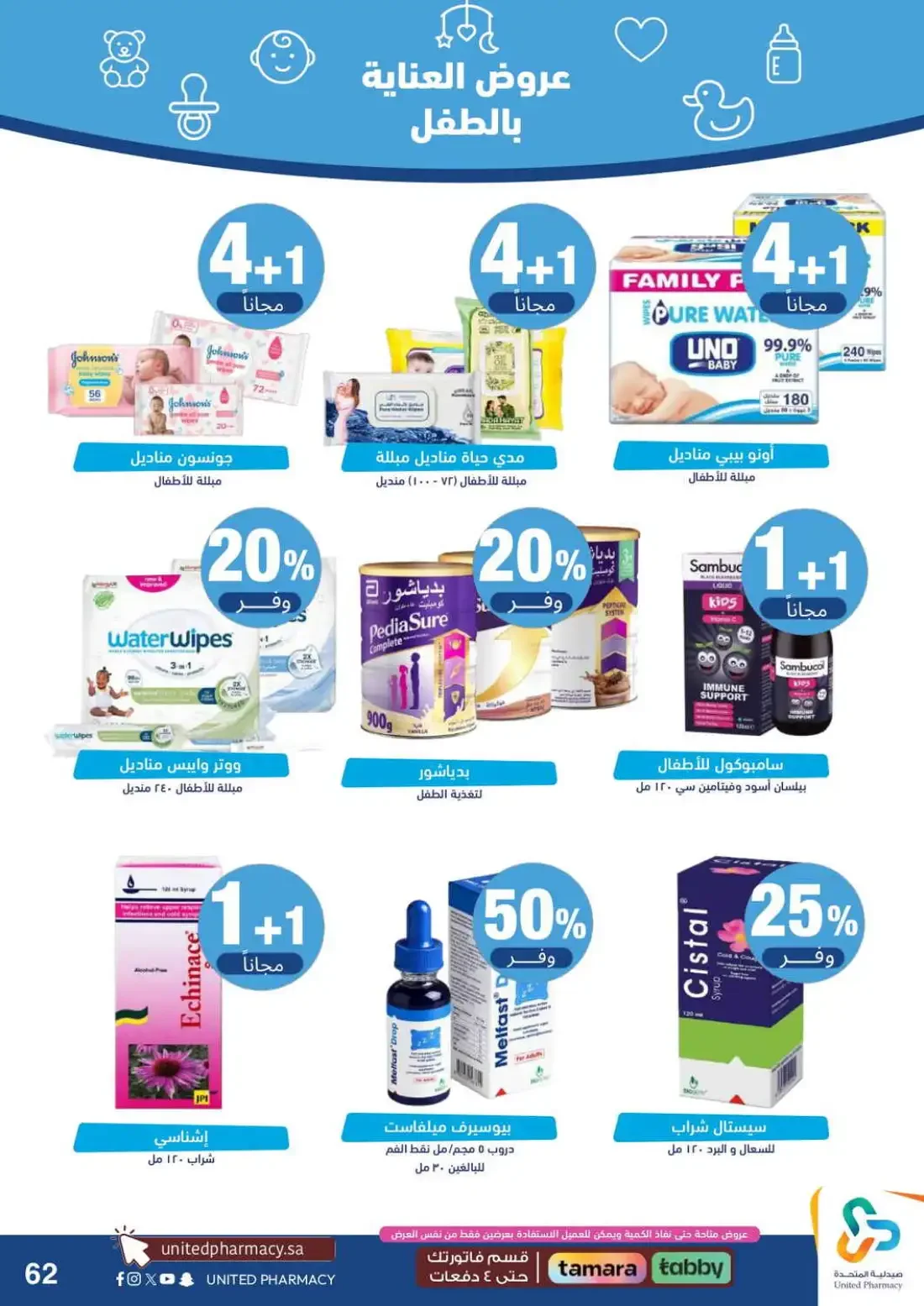 Pink October Offers | United Pharmacy page 62
