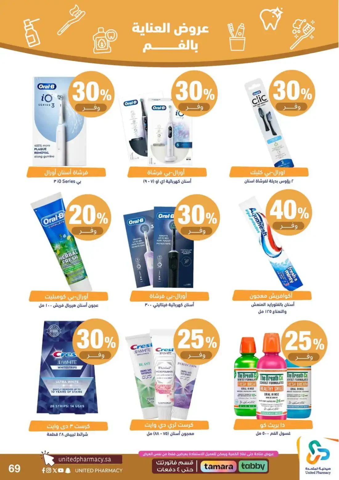 Pink October Offers | United Pharmacy page 68