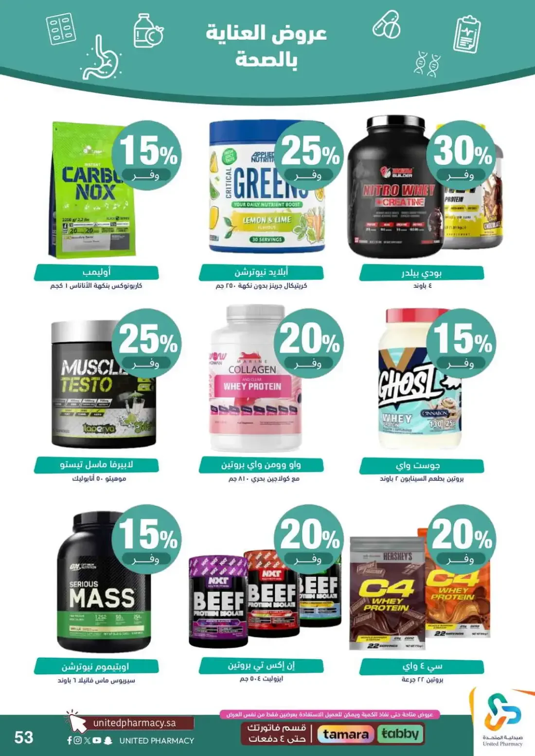 Pink October Offers | United Pharmacy page 54