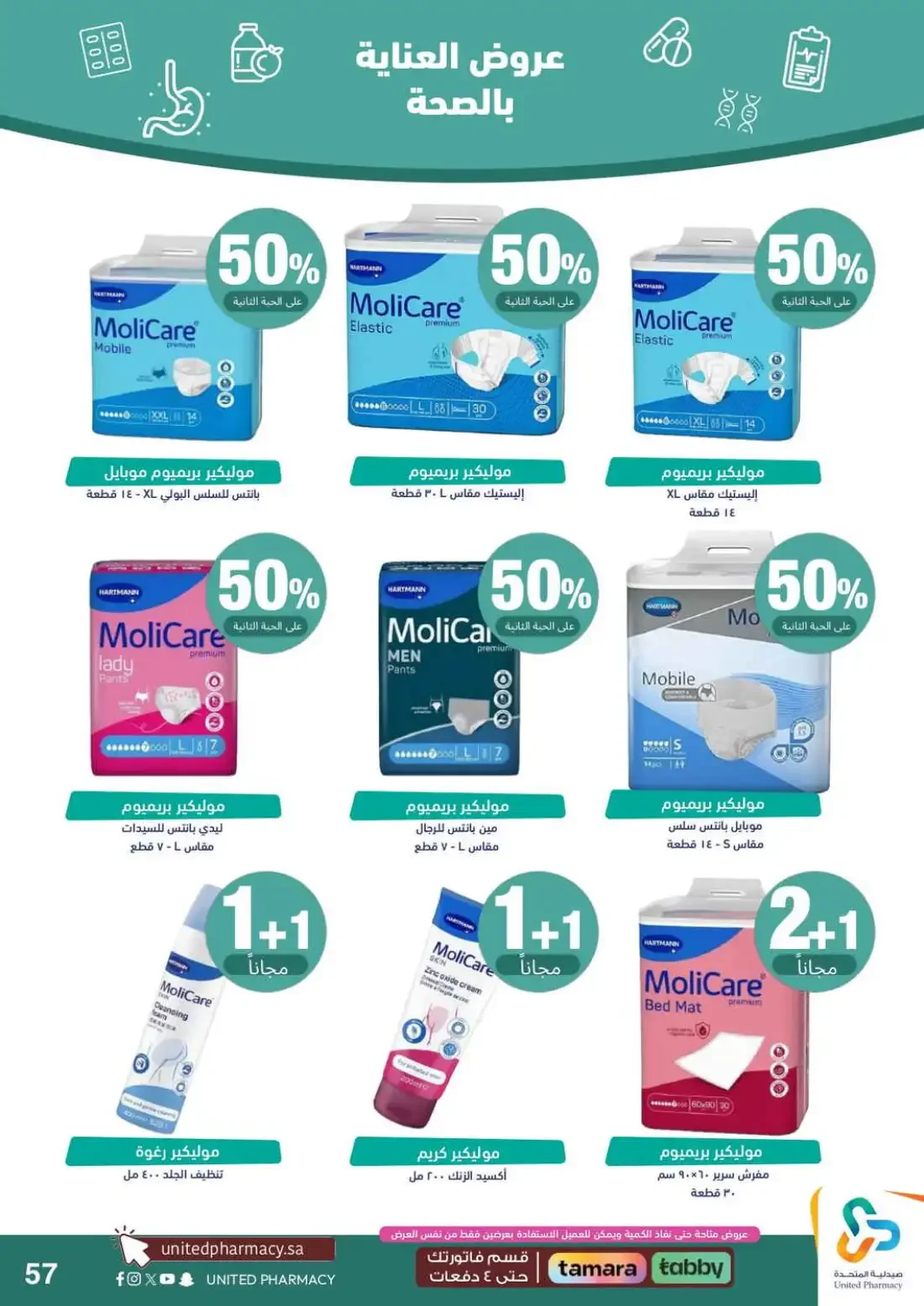 Pink October Offers | United Pharmacy page 58