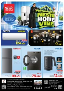 Nesto Home Vibe Deals | Salalah Offers flyer cover