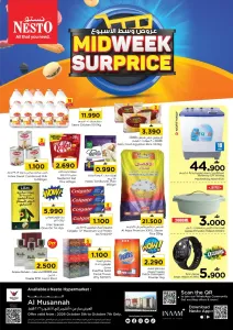 Midweek Surprise | Nesto Al Musannah flyer cover