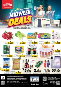 Midweek Deals | Nesto Al Ansab Muscat flyer cover